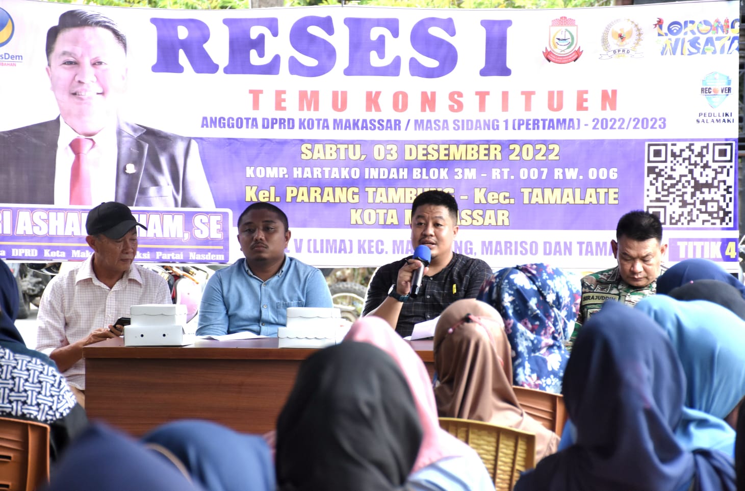 Reses di Tamalate, Ari Ashari Ilham Sebut Permasalahan Paling Krusial Adalah Banjir